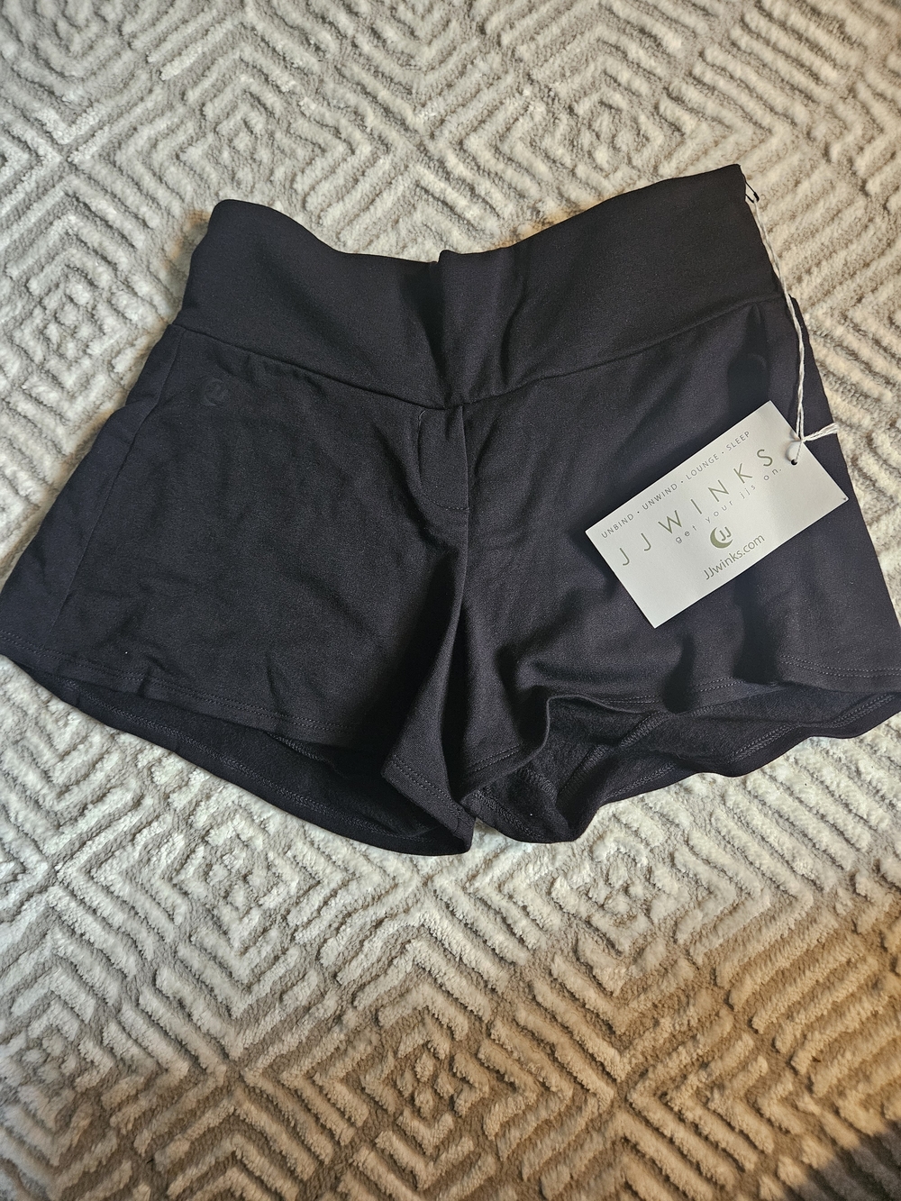 JJWinks Walk Of Fame Sleep Shorts XS Black